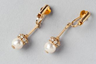 Pearl and Crystal Earrings