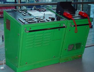 Console For Albatross Dynamic Positioning System, Adp 311. This console Came From Osv 'vestfonn…