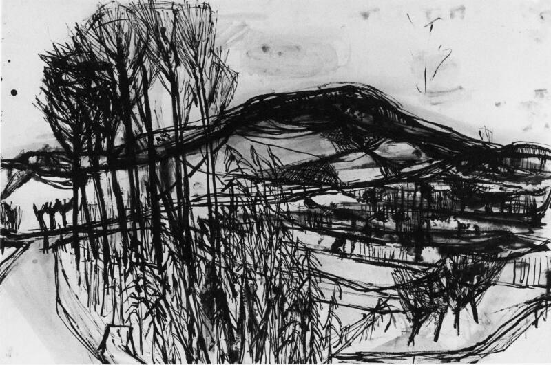 Landscape near Siena