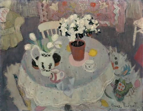 The White Azalea by Anne Redpath