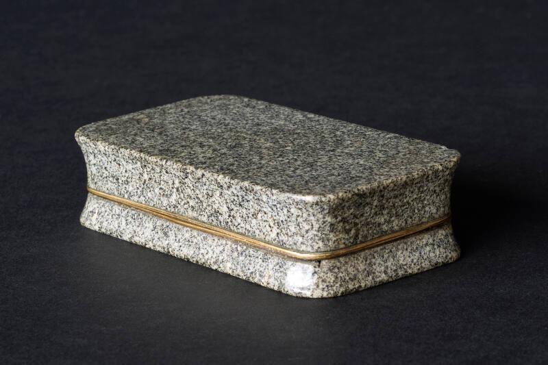 Granite Snuff Box