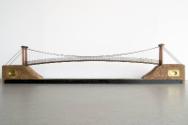 Model Wire Suspension Bridge