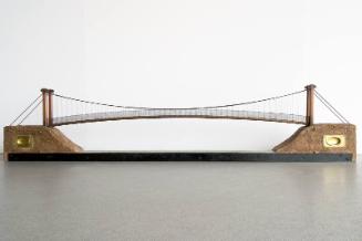 Model Wire Suspension Bridge