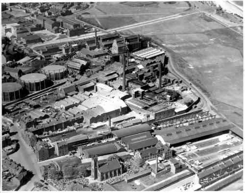 Aerial View Sandiland Works