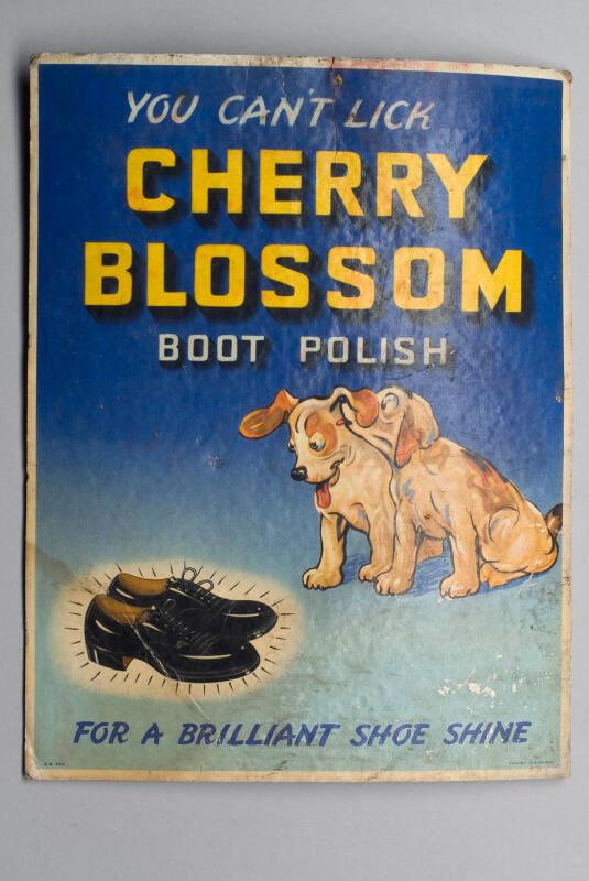 Advert For Cherry Blossom Polish