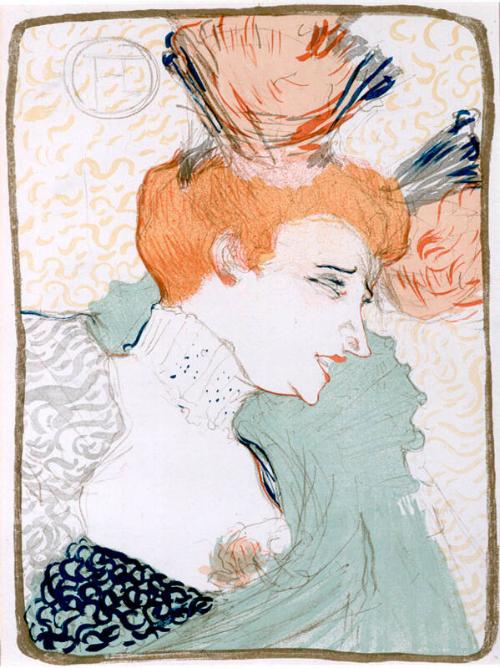 Buste de Lender-Mlle Marcelle Lender by Henri Marie Raymond de Toulouse-Lautrec