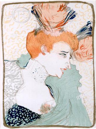 Buste de Lender-Mlle Marcelle Lender by Henri Marie Raymond de Toulouse-Lautrec