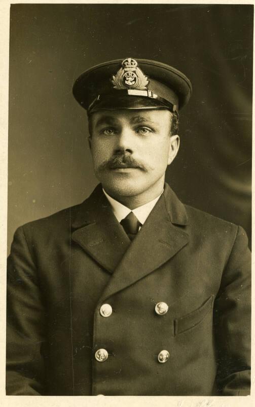 Portrait of Royal Naval Reserve seaman