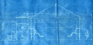 Detail of plan of H.D. Bolts for Fan, Motor, Wire Guard & Cyclones (Foundation Plan, Dust Extra…