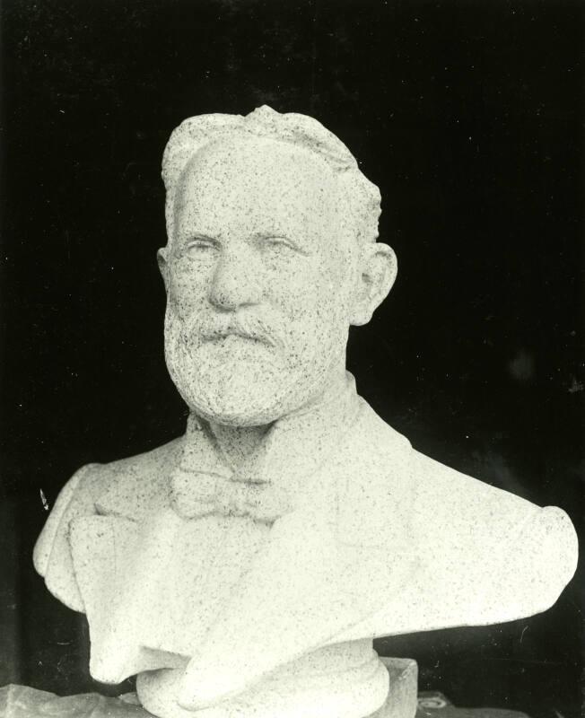 Statue of a Portrait Bust