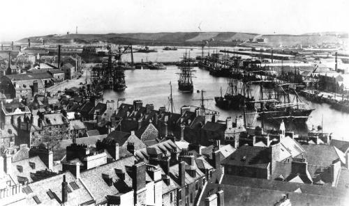 Aberdeen Harbour from Municipal Tower