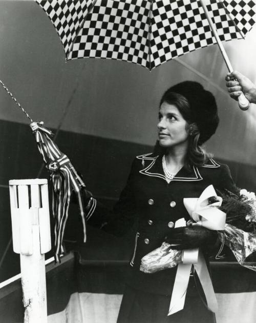 Launch of Centaurman (969) Ship Christening