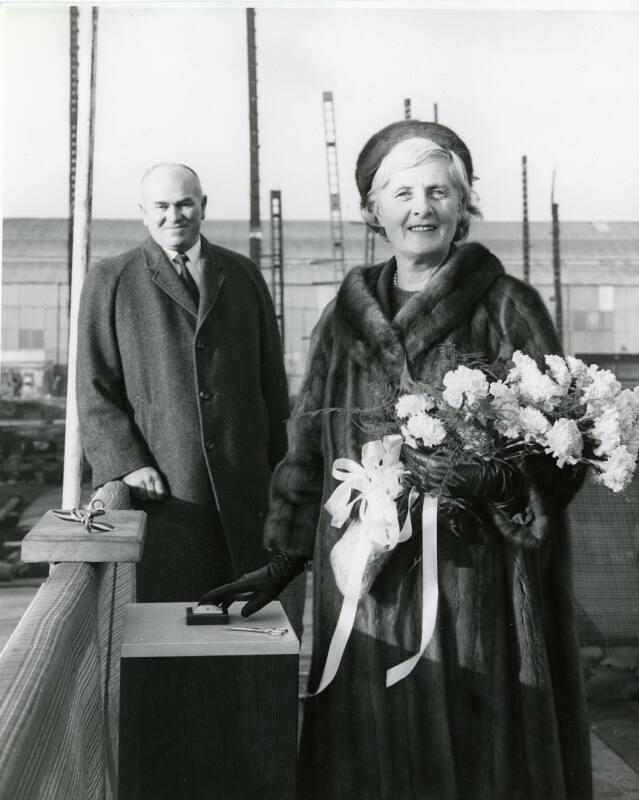 Launch of Lupin (920) Ship Christening