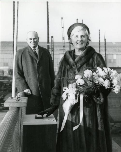 Launch of Lupin (920) Ship Christening