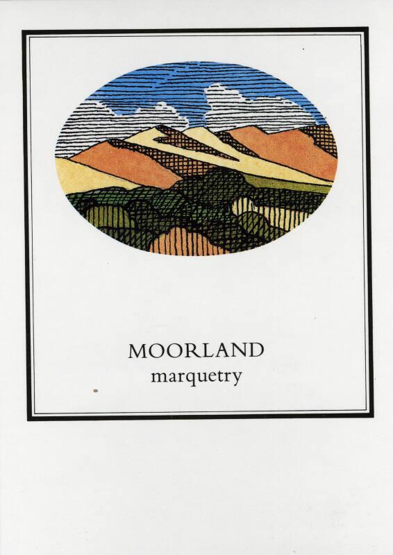 Moorland marquetry - from ’35 One-Word Poems’