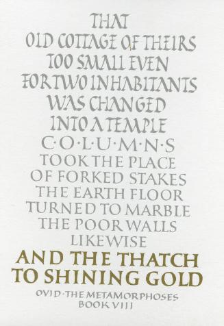 And The Thatch To Shining Gold