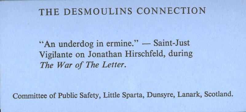 The Desmoulins Connection