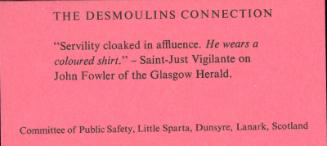 The Desmoulins Connection