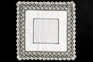 New Pitsligo Lace "Tarlundie" Pattern Edged  Mat