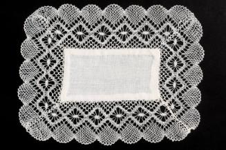 New Pitsligo Lace "Lint" Pattern Edged Mat