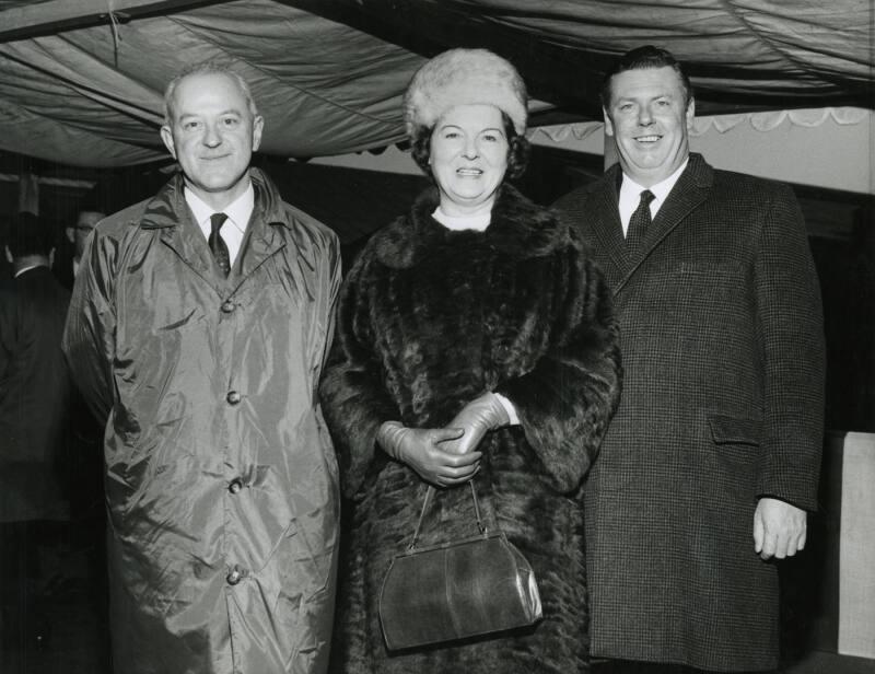 Launch of Dublin (944) Three Guests Under a Canopy