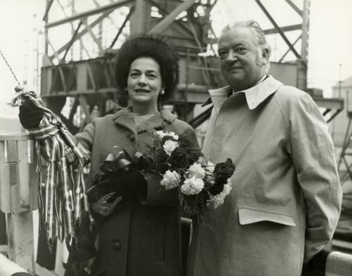 Launch of Dublin (944) Ship Christening