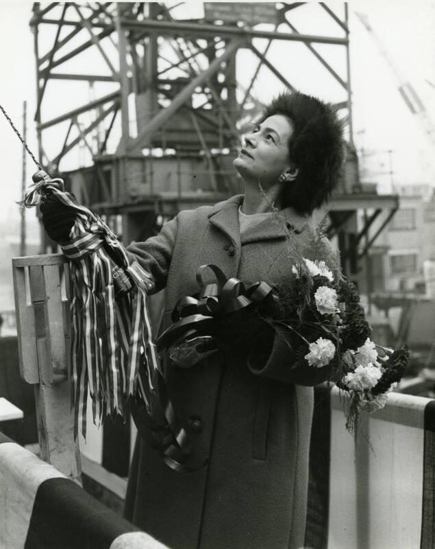 Launch of Dublin (944) Ship Christening