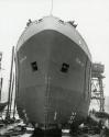 Launch of Dublin (944) on the Slipway