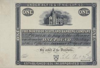 One-pound Note (North Of Scotland Bank)