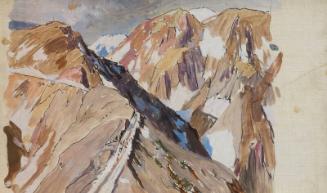 Oil Sketch of Tizi-N-Tichka Pass