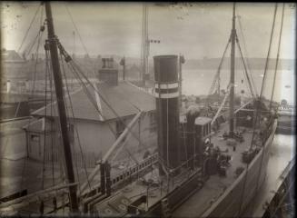 Glass Negative showing various views of ships built at Hall Russell & Co Ltd 1928/9