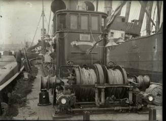 Glass Negative showing various views of ships built at Hall Russell & Co Ltd 1928/9