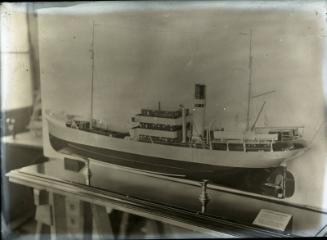 Glass Negative showing various views of ships built at Hall Russell & Co Ltd 1928/9