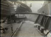 Glass Negative showing various views of ships built at Hall Russell & Co Ltd 1928/9