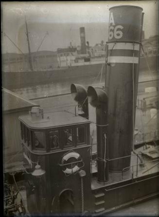 Glass Negative showing various views of ships built at Hall Russell & Co Ltd 1928/9