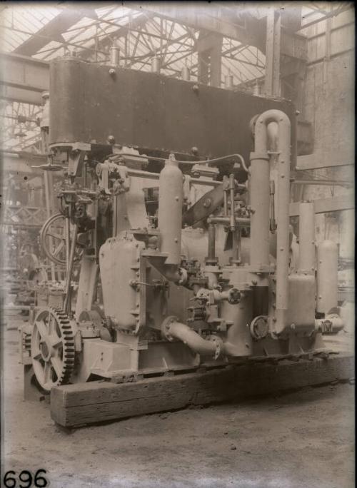 Glass Negative showing various views of ships built at Hall Russell & Co Ltd 1928/9