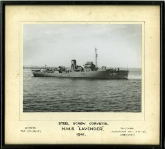 Photograph of Steel Screw Corvette HMS Lavender