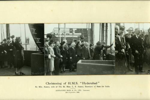 Naming Ceremony and Launch of HMS Hyderabad