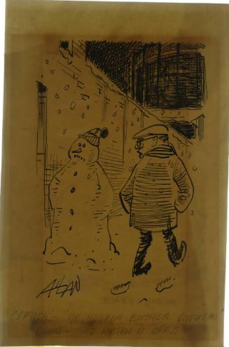 "Ye Needna Buther Queuein Chum - the Match is Off"