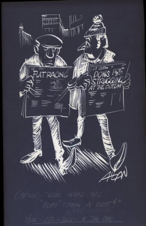 "We're Intae the 'Flat' Season, A'right!"