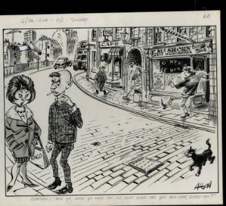 "Are ye sure ye went to the right place for yer new-look Beatle cut?"