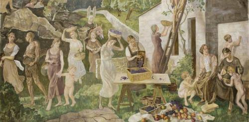 Copy Of The Grape Harvest Panel, Aberdeen University Union