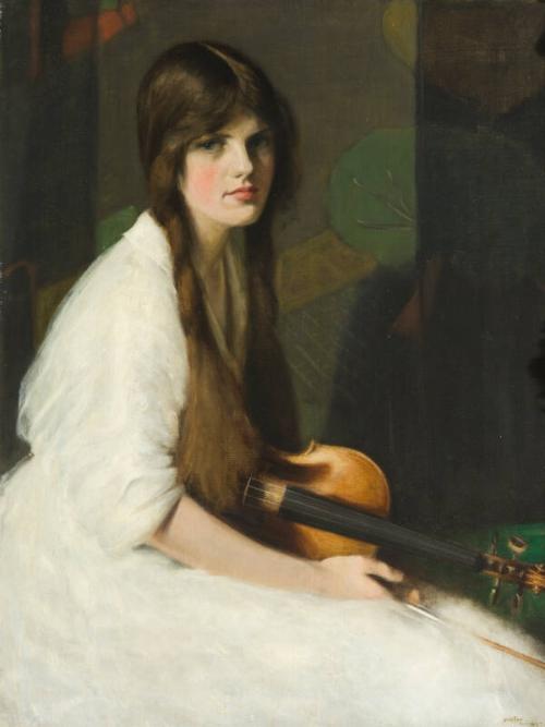 Phyllis with Violin