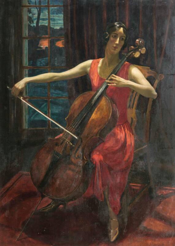 The Cello Player