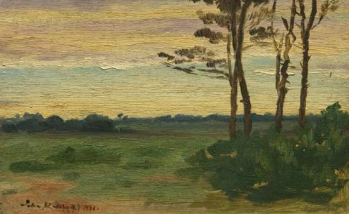 Landscape with Trees