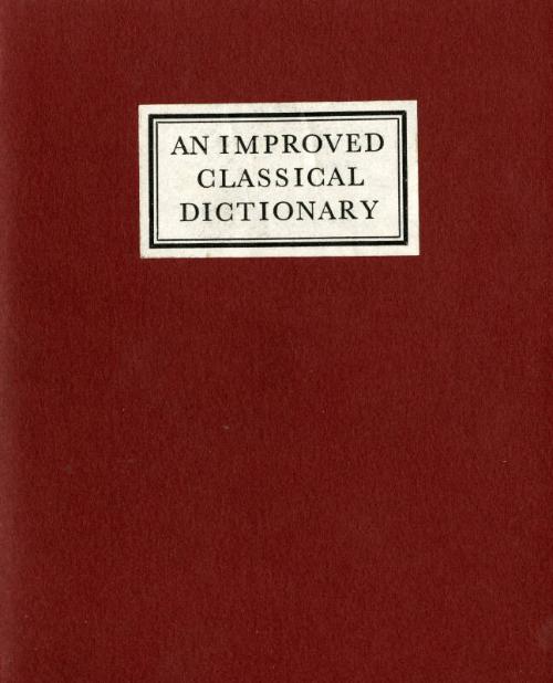 An Improved Classical Dictionary