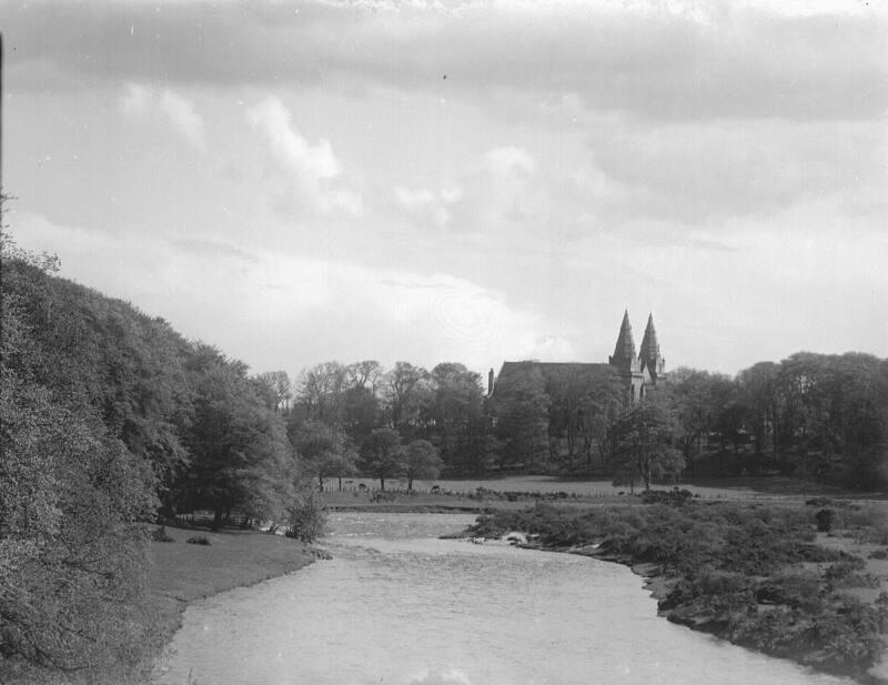 Looking to St Machar Cathedral