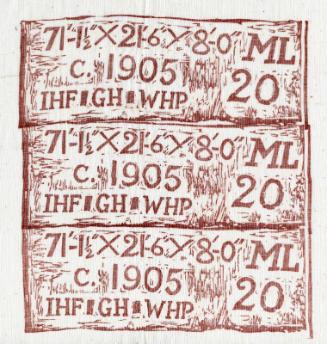 Cloth ''ML 20, c.1905''