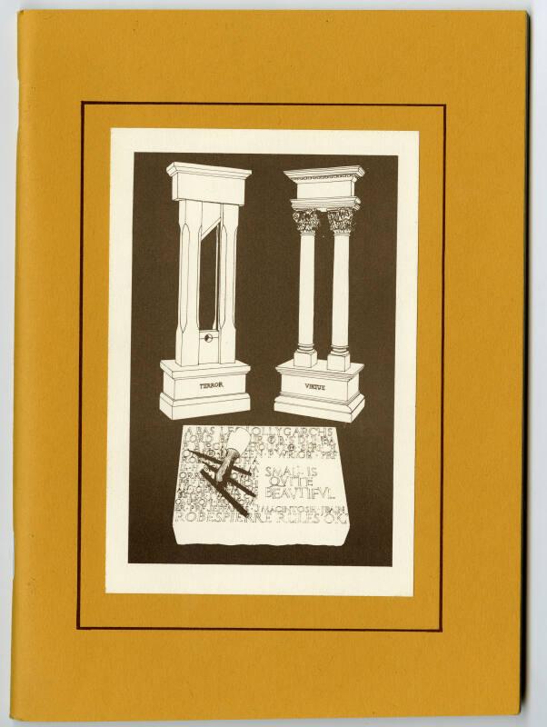 New Arcadians' Journal No. 15 (Autumn 1984) "Liberty, Terror & Virtue: The Little Spartan War and The Third Reich Revisited"