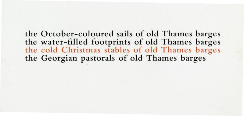 Old Thames Barges